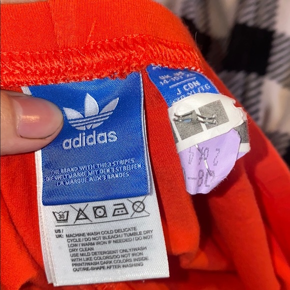 red adidas leggings - Picture 3 of 3